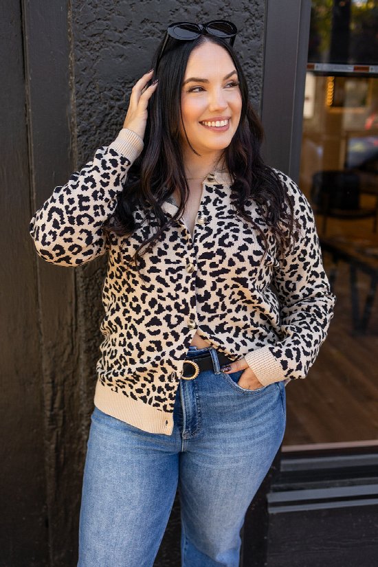 Spotted Theory Cardigan